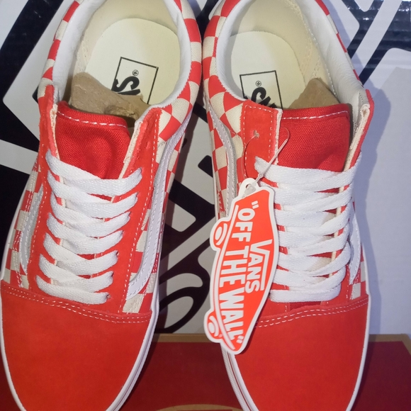 Vans Old Skool Primary Checkers Multiple Sizes - Picture 3 of 16